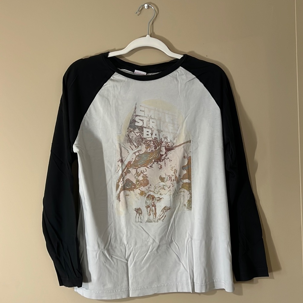 Star Wars empire strikes back baseball tee long sleeve M